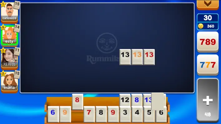 Rummikub android App screenshot 1