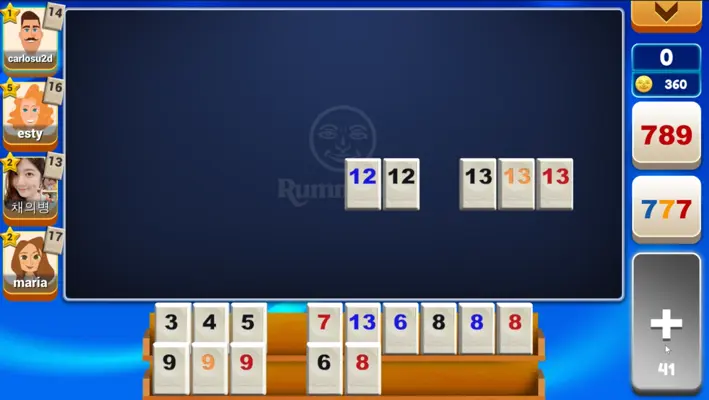 Rummikub android App screenshot 2