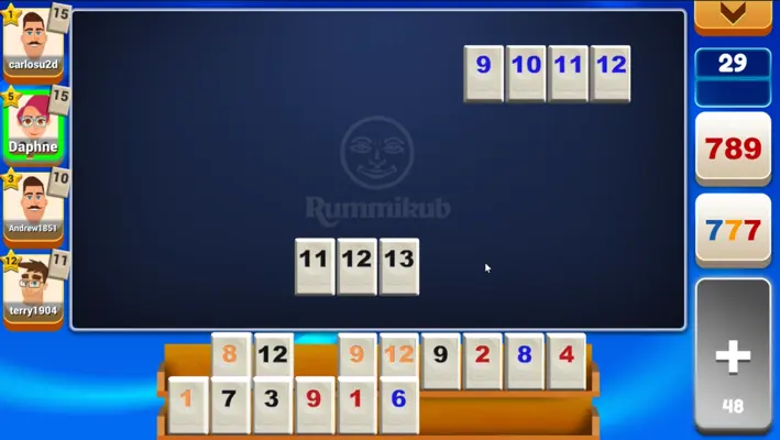 Rummikub android App screenshot 5